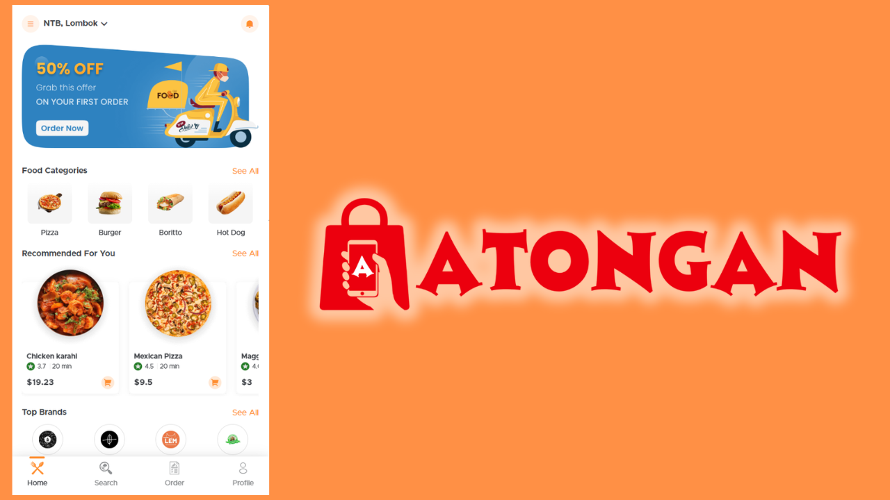 WEBSITE SHOPFOOD ATONGAN