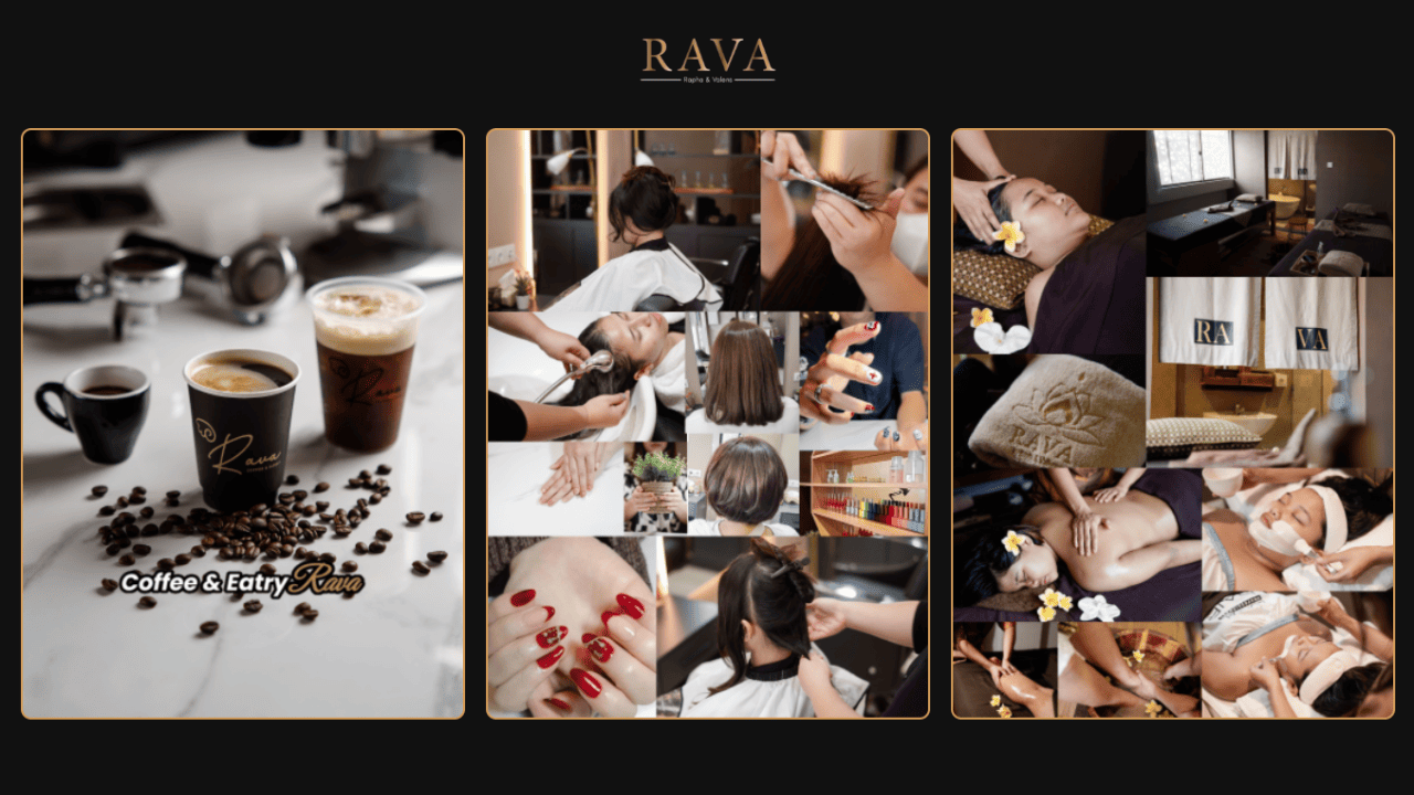 LANDING PAGE RAVA