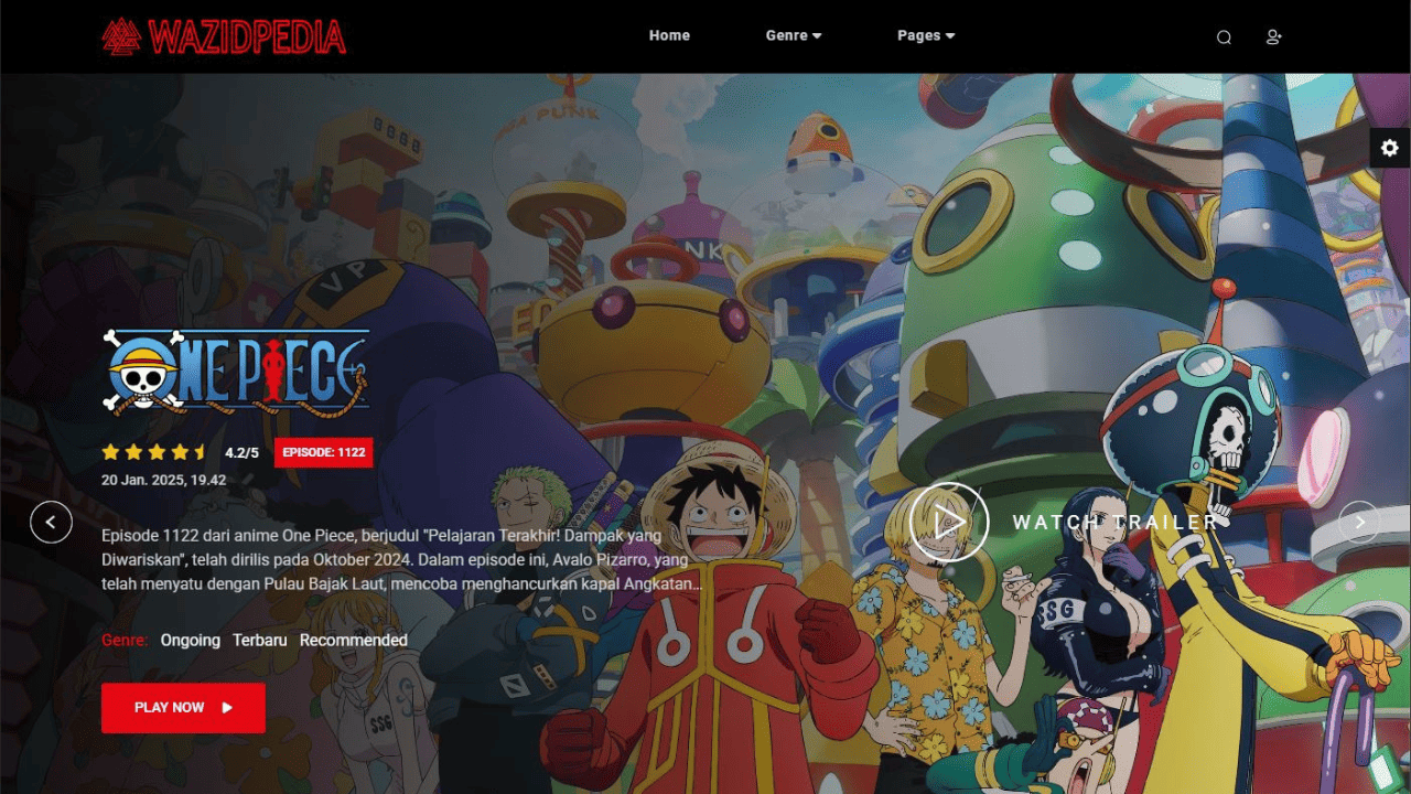 WEBSITE STREAMING ANIME WAZIDPEDIA